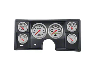 Auto Meter Ultra-Lite Series 6-Gauge Direct-Fit Dash Kit (78-81 El Camino)