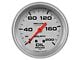 Auto Meter Ultra-Lite Series 2-5/8-Inch Oil Pressure Gauge; 0-200 PSI; Mechanical (Universal; Some Adaptation May Be Required)