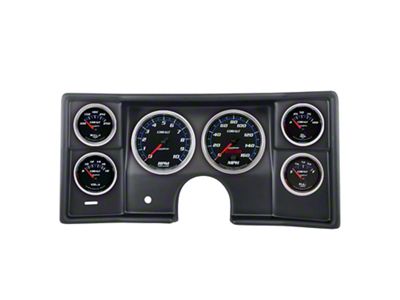 Auto Meter Cobalt Series 6-Gauge Direct-Fit Dash Kit (78-81 Monte Carlo)