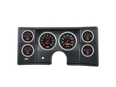 Auto Meter Sport-Comp Series 6-Gauge Direct-Fit Dash Kit (78-81 Monte Carlo)