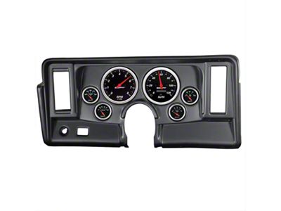 Auto Meter Designer Black Series 6-Gauge Direct-Fit Dash Kit (69-76 Nova)