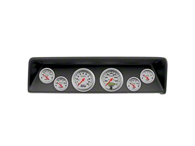 Auto Meter Ultra-Lite Series 6-Gauge Direct-Fit Dash Kit (66-67 Chevy II)