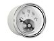 Auto Meter Prestige Pearl Series 2-1/16-Inch Fuel Level Gauge; 240 ohm Empty to 33 ohm Full (Universal; Some Adaptation May Be Required)