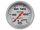 Auto Meter Ultra-Lite Series 2-5/8-Inch Oil Pressure Gauge; 0-200 PSI; Mechanical (Universal; Some Adaptation May Be Required)