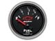 Auto Meter Chevy Black Series 2-1/16-Inch Fuel Level Gauge; 0 ohm Empty to 90 ohm Full