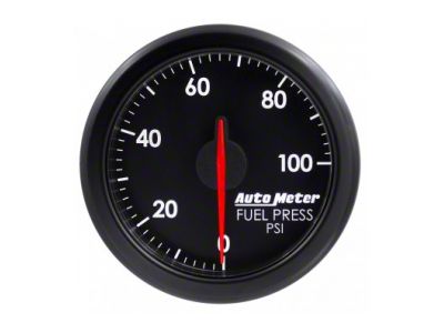 Auto Meter AirDrive Series 2-1/16-Inch Fuel Pressure Gauge; 0-100 PSI