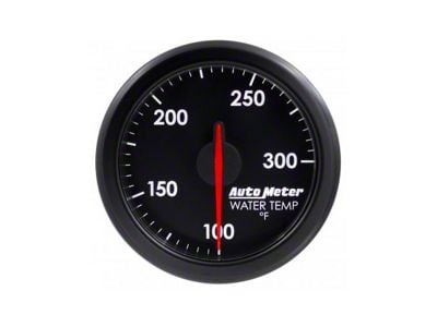 Auto Meter AirDrive Series 2-1/16-Inch Water Temperature Gauge; 100-300 Fahrenheit