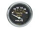 Autometer Carbon Fiber Voltmeter Gauge