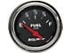 Auto Meter Traditional Chrome Series 2-1/16-Inch Fuel Level Gauge; 0 ohm Empty to 90 ohm Full