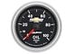 Auto Meter Chevy Gold Bowtie Series 2-1/16-Inch Oil Pressure Gauge; 0-100 PSI; Digital Stepper Motor