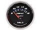 Auto Meter Cobalt Series 2-1/16-Inch Voltmeter Gauge; 8-18V