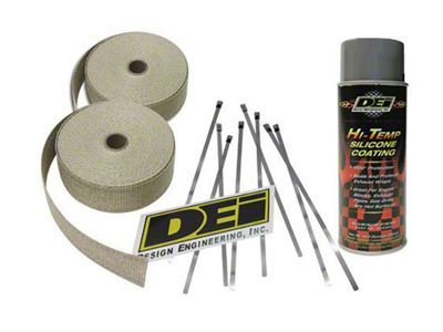 Automotive Exhaust & Header Wrap Kit - Aluminum