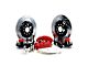 Baer Extreme+ Front 6-Lug Big Brake Kit with 14-Inch Rotors; Red Calipers (60-87 C10, C15 w/ CPP Nodular Iron 2.50-Inch Drop Spindles)