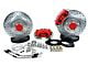 Baer Classic Series Front Big Brake Kit with 11-Inch Rotors; Red Calipers (67-69 Camaro)