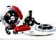 Baer Pro+ Front Big Brake Kit with 13-Inch Rotors; Red Calipers (82-92 Camaro)