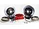 Baer Pro+ Rear Big Brake Kit with 13-Inch Rotors; Black Calipers (67-69 Camaro w/ OE Small Pattern 10/12-Bolt C-Clip Housing Ends)