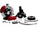 Baer SS4+ Front Big Brake Kit with 11-Inch Rotors; Monster Green Calipers (82-92 Camaro)