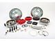 Baer SS4 Rear Big Brake Kit with 12-Inch Rotors; Black Calipers (70-74 Camaro w/ OE Small Pattern 10/12-Bolt C-Clip Housing Ends)