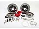 Baer SS4+ Rear Big Brake Kit with 13-Inch Rotors; Black Calipers (75-81 Camaro w/ OE Small Pattern 10/12-Bolt C-Clip Housing Ends)