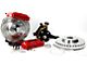 Baer Track4 Front Big Brake Kit with 13-Inch Rotors; Red Calipers (82-92 Camaro)