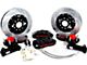 Baer Pro+ Front Big Brake Kit with 13-Inch Rotors; Black Calipers (37-48 Ford Car, Ford Truck w/ Straight Axle Spindles)