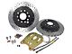 Baer EradiSpeed+ 2-Piece Drilled and Slotted Rotors; Rear Pair (93-97 Firebird w/o ABS)