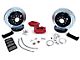 Baer SS4+ Rear Big Brake Kit with 13-Inch Rotors; Black Calipers (98-02 Firebird w/ OE C-Clip Rear End)