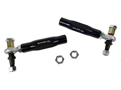 Baer Tracker Tie Rod/Bump Steer Kit (70-Early 75 Firebird w/ OE Spindles)