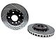 Baer EradiSpeed+ 2-Piece Drilled and Slotted Rotors; Front Pair (98-02 Firebird)