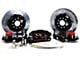 Baer Extreme+ Front Big Brake Kit with 14-Inch Rotors; Black Calipers (65-69 Mustang w/ OE Drum Spindles; 1967 Mustang w/ OE Disc Spindles)