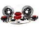 Baer SS4+ Front Big Brake Kit with 11-Inch Rotors; Monster Green Calipers (55-57 150, 210, Bel Air, Nomad w/ OE Spindles)