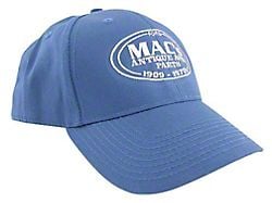 Baseball Cap, Blue, MAC's Antique Auto Parts 1909-1970's