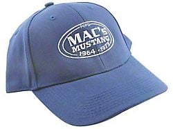 Baseball Cap - Blue - MAC's Mustang 1964-1973