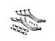 BBK 1-3/4-Inch Long Tube Headers; Polished Silver Ceramic (98-02 5.7L Firebird)