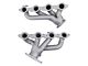 BBK 1-3/4-Inch Shorty Headers; Polished Silver Ceramic (01-02 5.7L Firebird)