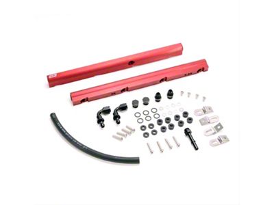 BBK High Flow Aluminum Fuel Rail Kit (97-99 5.7L C1500, K1500; 97-00 5.7L C2500, K2500)