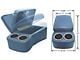 BD Drinkster Seat Console - 17 x 8-1/4 - Dark Blue