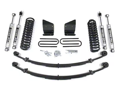 BDS 6-Inch Suspension Lift Kit with Rear Leaf Springs and NX2 Nitro Shocks (78-79 Bronco w/ Standard Shocks)