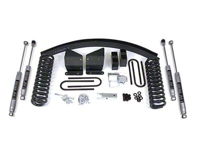 BDS 6-Inch Suspension Lift Kit with Rear Lift Blocks, Add-A-Leaf and NX2 Nitro Shocks (78-79 Bronco w/ Standard Shocks)