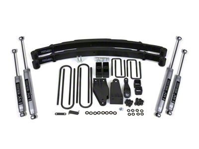 BDS 4-Inch Suspension Lift Kit with NX2 Nitro Shocks (87-96 4WD F-250 w/ Twin-Beam Suspension)