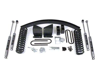 BDS 6-Inch Suspension Lift Kit with Rear Leaf Springs and NX2 Nitro Shocks (73-76 4WD F-100, F-150)