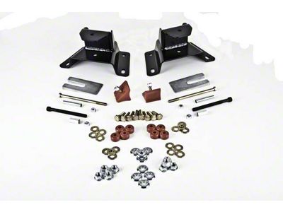 Belltech 3-Inch Drop Leaf Spring Hanger Kit (87-96 2WD F-150 Regular Cab)