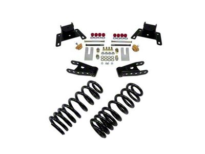 Belltech Lowering Kit; 2-Inch Front / 4-Inch Rear (87-96 2WD F-150 Regular Cab, Excluding Lightning)