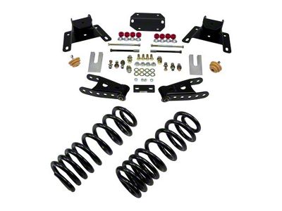 Belltech Lowering Kit; 2-Inch Front / 4-Inch Rear (87-96 2WD F-150 SuperCab)