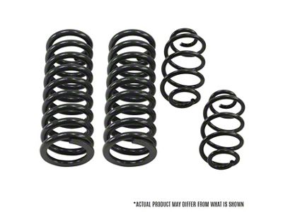 Belltech Muscle Car Lowering Springs; 0-Inch (1967 Skylark)