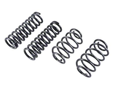 Belltech Muscle Car Lowering Springs; 1-Inch (68-72 GTO, LeMans)