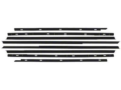 Belt Weatherstrip Kit/ 8 Pcs/ 4 Dr Hardtop/65-66 Ford