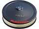 Black Crinkle Engine Air Cleaner with Red Emblem