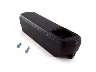 Blazer Or Jimmy Rear Bench Armrest, Black Left 1969-1972