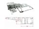 BluePrint Engines LS Swap Low Profile Rear Sump Oil Pan Kit; Natural (Universal; Some Adaptation May Be Required)